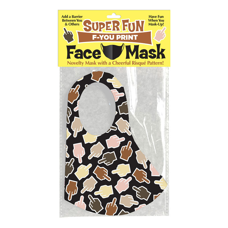 Super Fun F U FINGER Mask-(lgcp.1018)