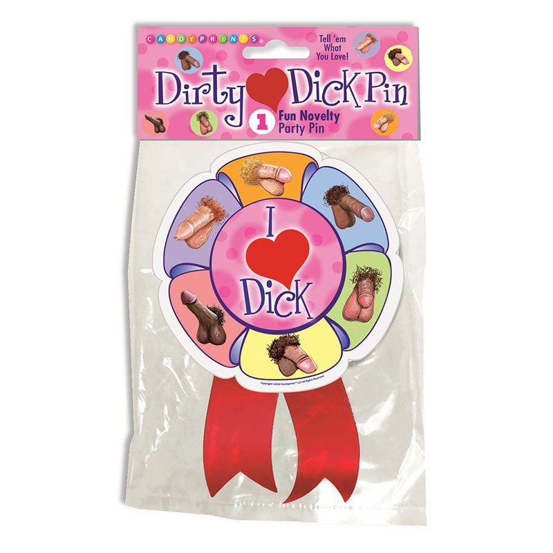 Dirty Dick Pin - I Love Dicks-(lgcp.1025)