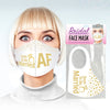 Bridal Face Mask - Soon To Be Married AF-(lgcp.1030)