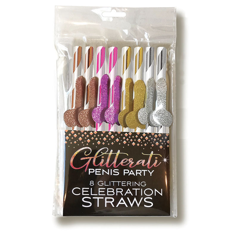 Glitterati - Celebration Straws-(lgcp.1031)