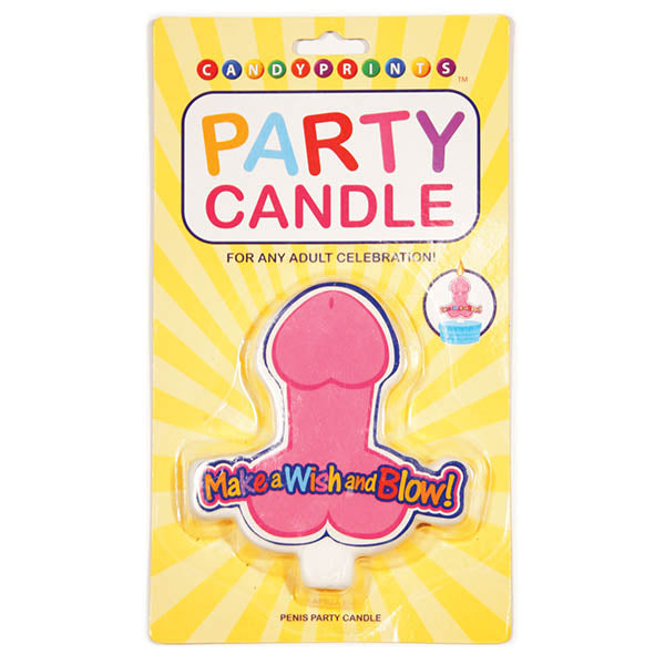 Make A Wish & Blow Penis Candle-(lgcp.847)