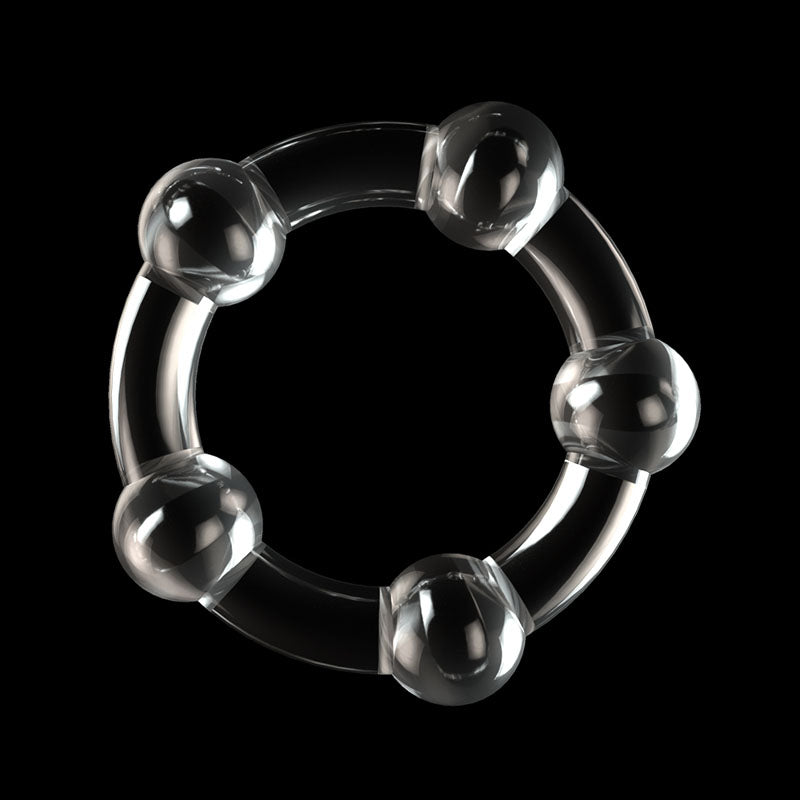Power Plus Triple Beaded Ring Set-(lv343002)