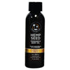 Hemp Seed Massage & Body Oil - Dreamsicle (Tangerine & Plum) Scented - 59 ml Bottle