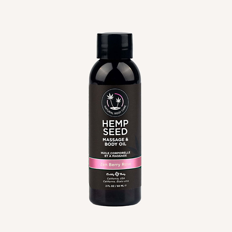 Hemp Seed Massage & Body Oil-(mas214)