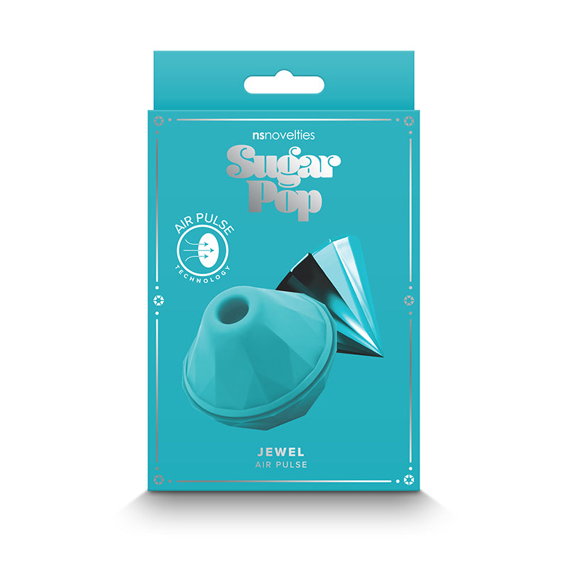 Sugar Pop - Jewel - Teal- Clitoral Stimulator - (nsn-0670-37)
