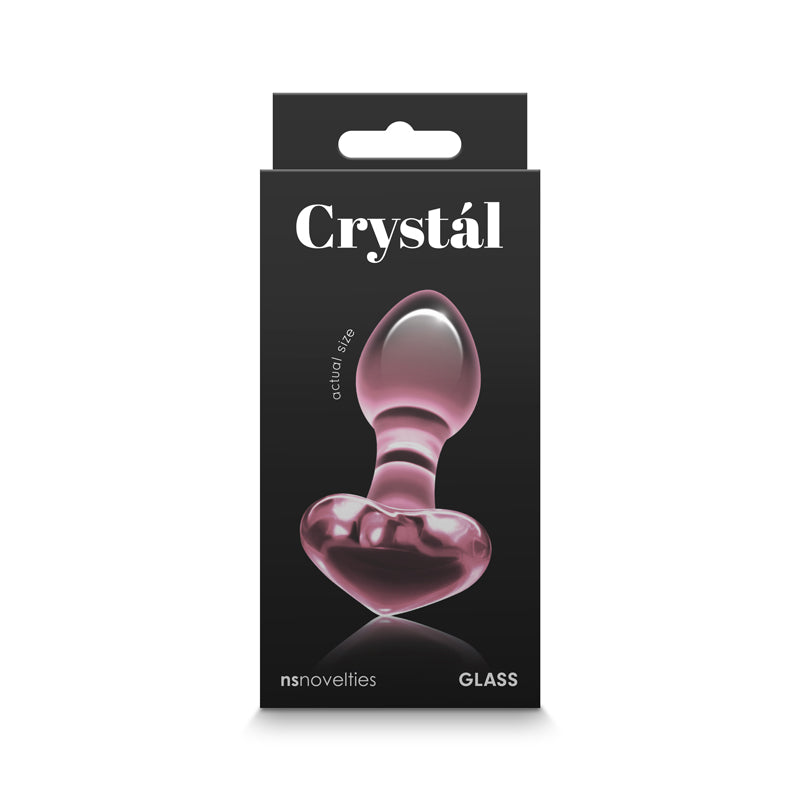 Crystal Heart - Pink-(nsn-0718-34)