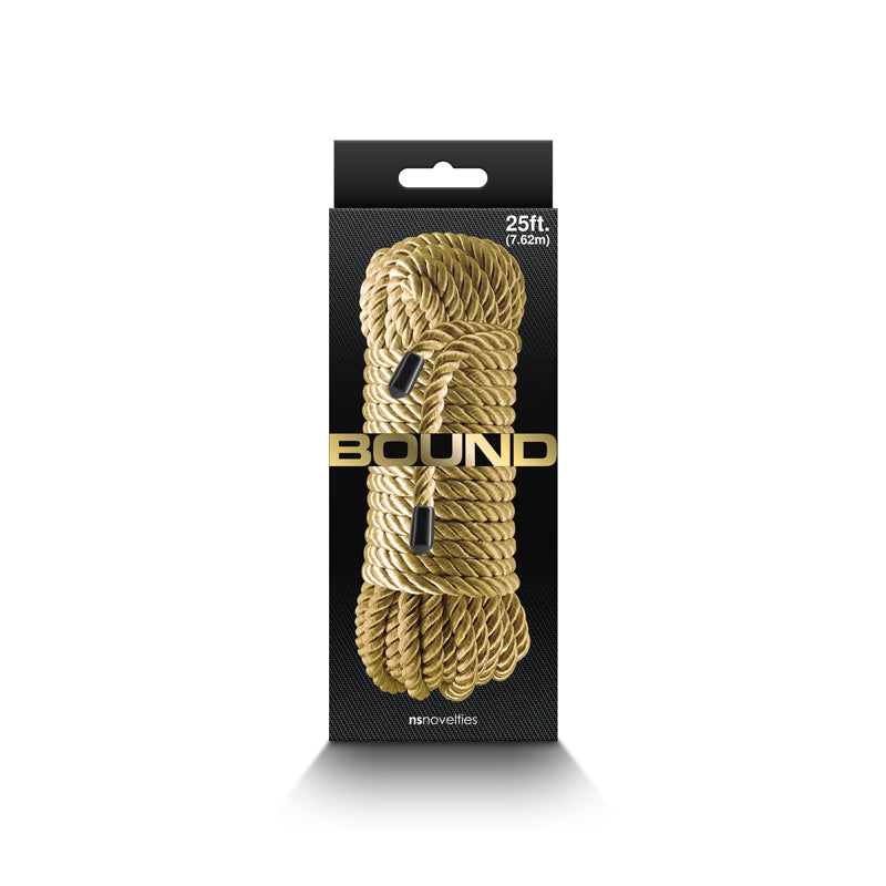 Bound Rope - Gold - Gold Bondage Rope - 7.6 metre length