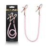 Bound Nipple Clamps - DC1 - Pink-(nsn-1302-44)
