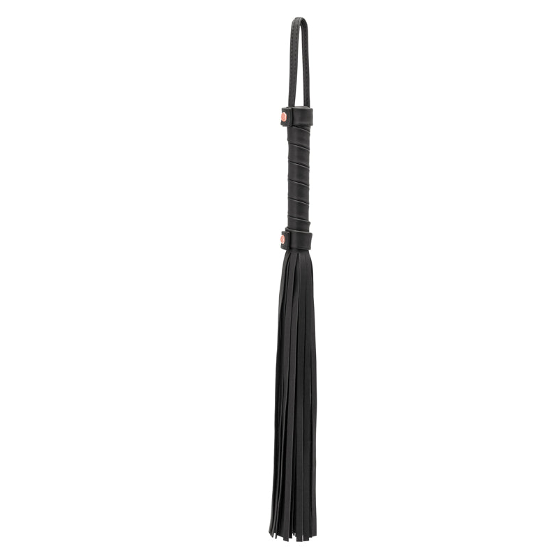 Bondage Couture Flogger - Black-(nsn-1306-53)