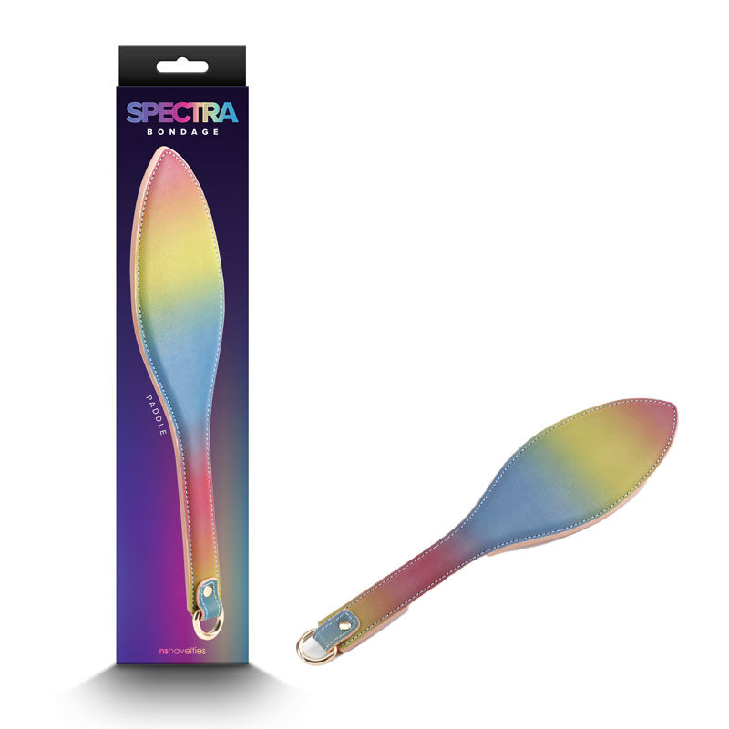 Spectra Bondage Paddle - Rainbow - Rainbow Paddle - NSN-1311-08