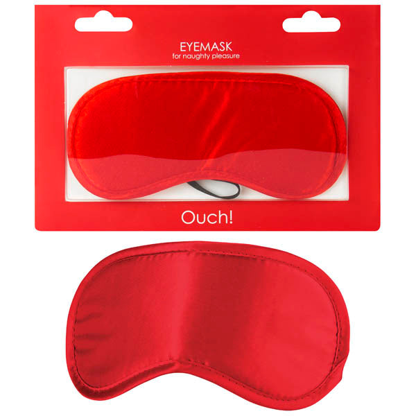 Ouch Soft Eyemask-(ou027red)