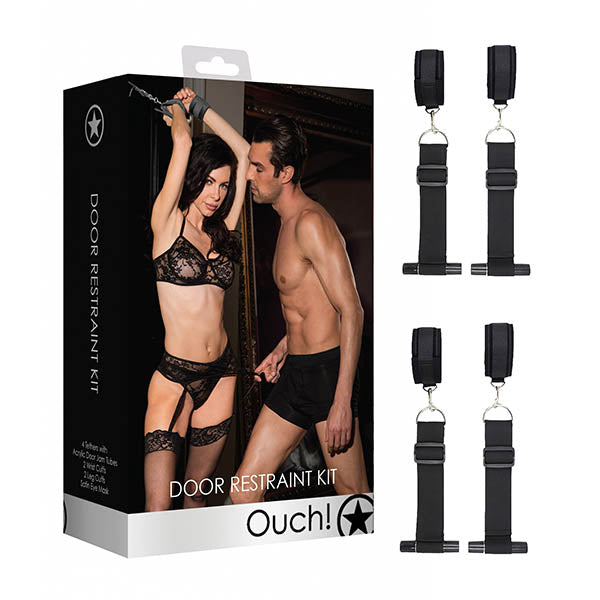 Ouch! Door Restraint Set-(ou381blk)