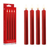 OUCH! Teasing Wax Candles Large - Red - Red Large Drip Candles - 4 Pack