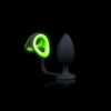 OUCH! Glow In The Dark Butt Plug - Fetish - (ou726glo)