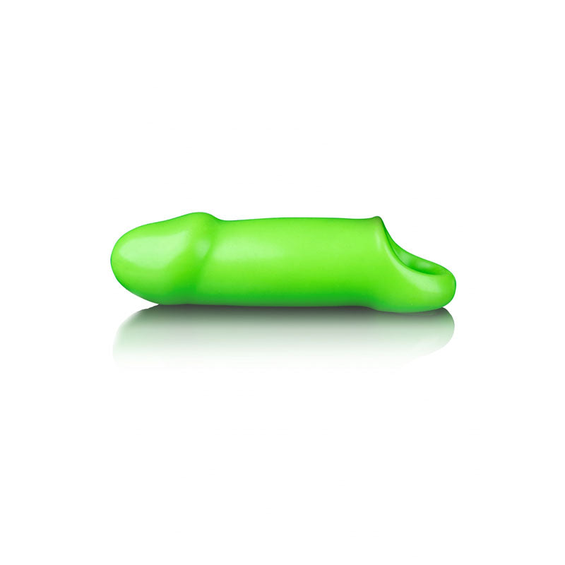 OUCH! Glow In The Dark Smooth Thick Stretchy Penis Sleeve-(ou738glo)