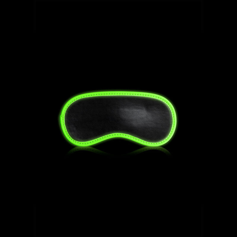 OUCH! Glow In The Dark Eye Mask - Fetish - (ou752glo)