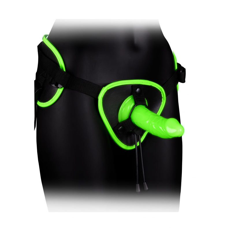 OUCH! Glow In The Dark Strap-on Harness-(ou764glo)