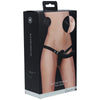 OUCH! Silicone Strap-On - Black-(ou865blk)