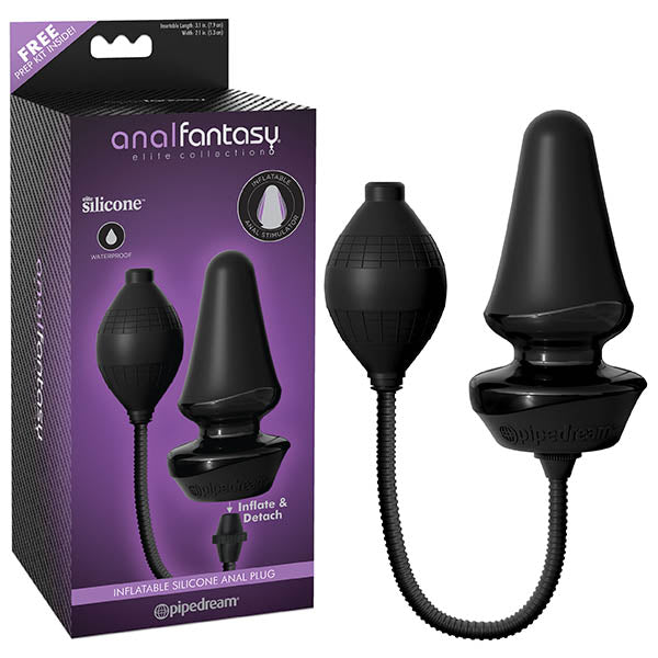 Anal Fantasy Elite Collection Inflatable Silicone Butt Plug-(pd4778-23)