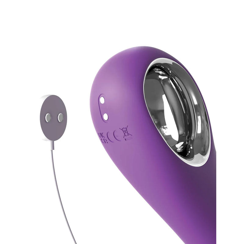 Fantasy For Her Her Ultimate Pleasure Pro - Purple USB Rechargeable Vibrator & Clitoral Stimulator