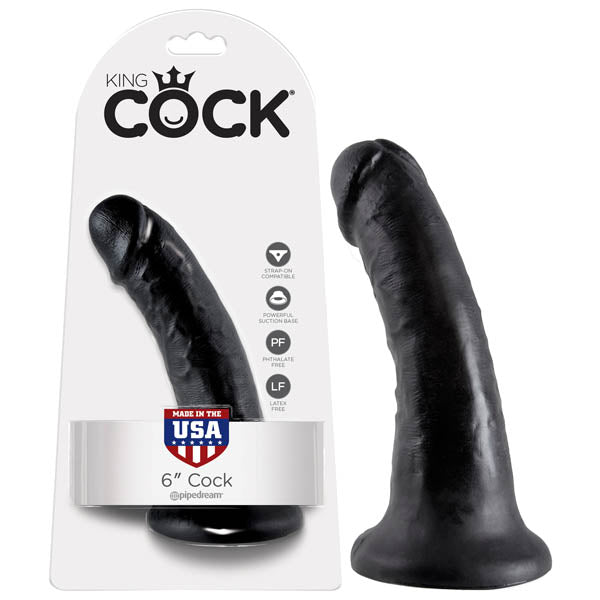King Cock 6'' Cock-(pd5501-23)