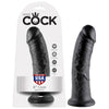 King Cock 8'' Cock - Black 20.3 cm (8'') Dong - PD5503-23