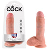 King Cock 8'' Cock With Balls-(pd5507-21)