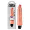 King Cock 8'' Vibrating Stiffy-(pd5523-21)