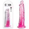 King Cock Clear 8'' Cock - Pink-(pd5757-11)