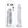 King Cock Clear 8'' Cock-(pd5757-20)