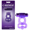 Fantasy C-Ringz Infinity Super Ring - Purple Vibrating Cock & Balls Ring - Early2bed