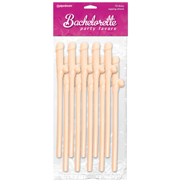 Bachelorette Party Favors - Sipping Straws