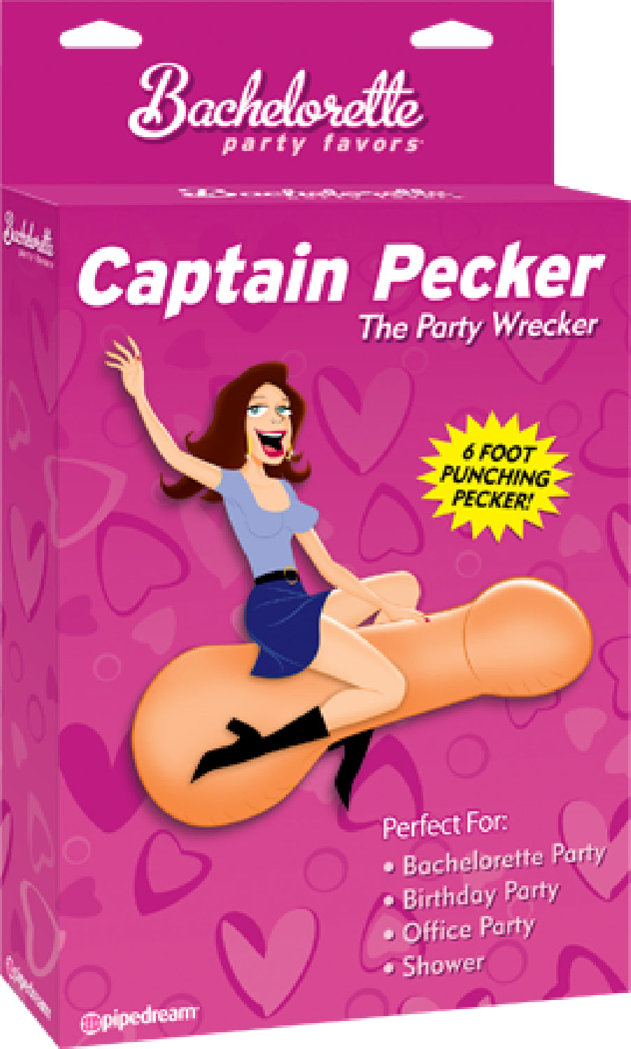 Bachelorette Party Favors Captain Pecker - Inflatable Penis - Early2bed