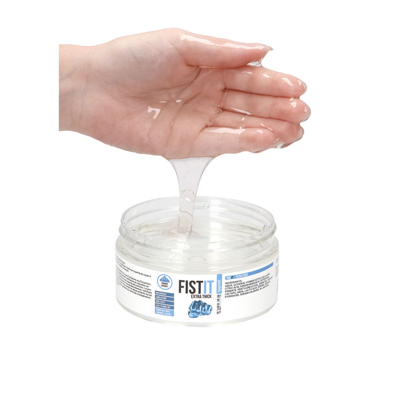 PHARMQUESTS Fist-It Extra Thick - 300ml - Thick Water Based Lubricant - 300 ml Tub