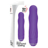 Adam & Eve Silicone Diamond Darling - Purple Bullet