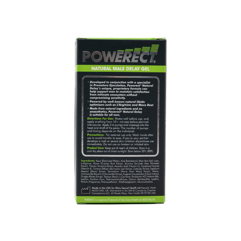 Powerect Natural Delay Serum-(pwndser30)