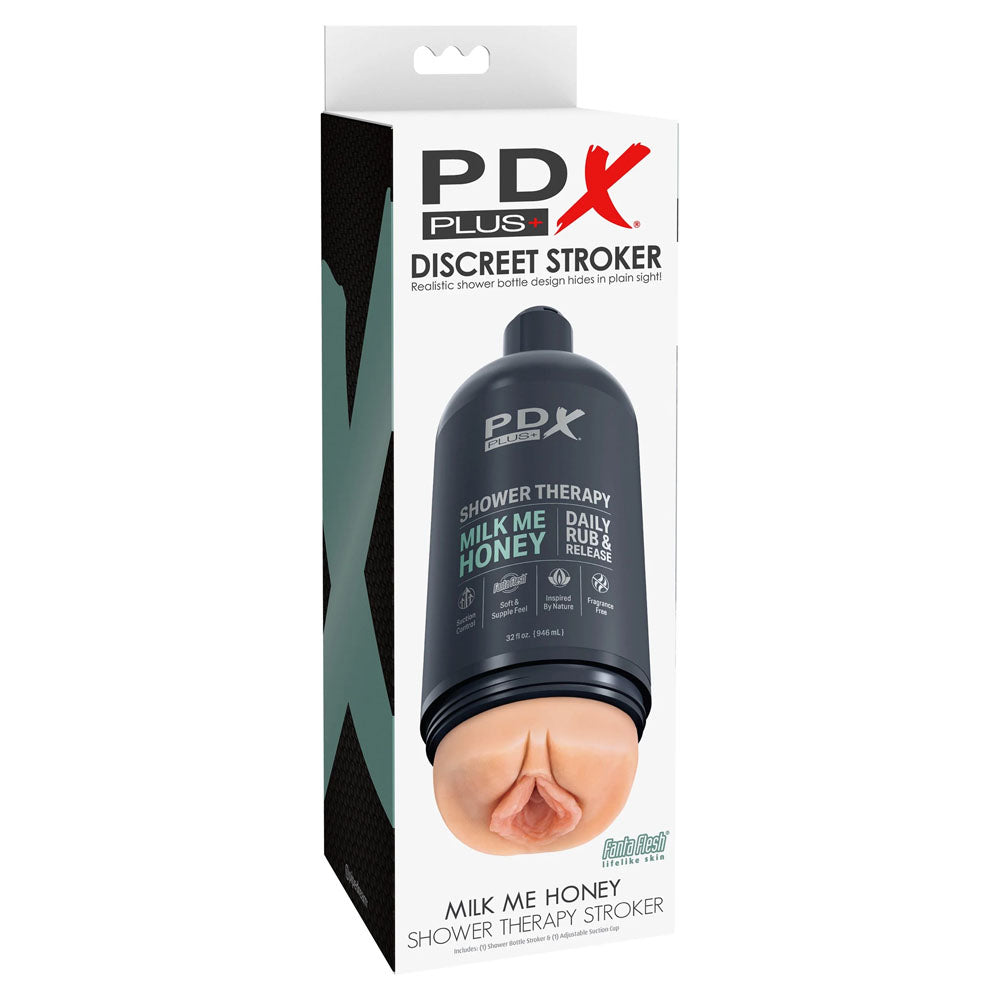 PDX Plus Shower Therapy - Milk Me Honey - Flesh-(rd621-21)