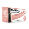 REALROCK Vibrating Hollow Strap-on - 20.5 cm Flesh-(rea139fle)
