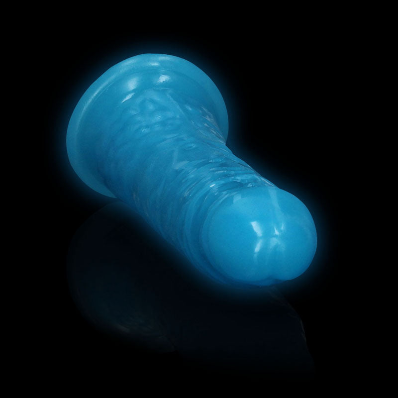 REALROCK 15.5 cm Slim Glow in the Dark Neon - Blue-(rea141globlu)