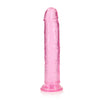 REALROCK 25 cm Straight Dildo - Pink-(rea154pnk)