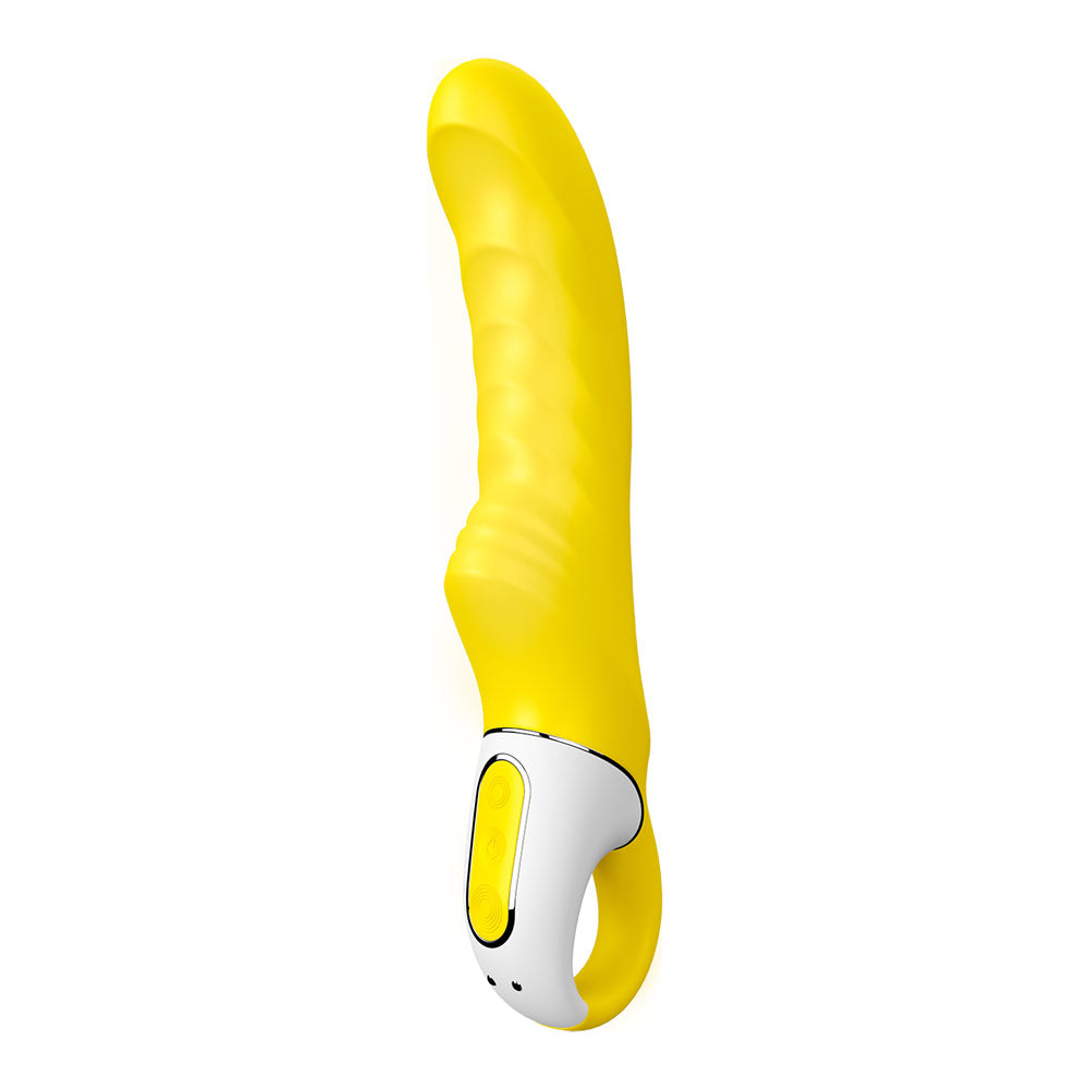 Satisfyer Vibes - Yummy Sunshine - Yellow USB Rechargeable Vibrator - SATV-YS