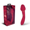 Secret Kisses ROSEGASM TWOSOME - Rose Red 20.3 cm Air Pulsation Stimulator & Vibrator