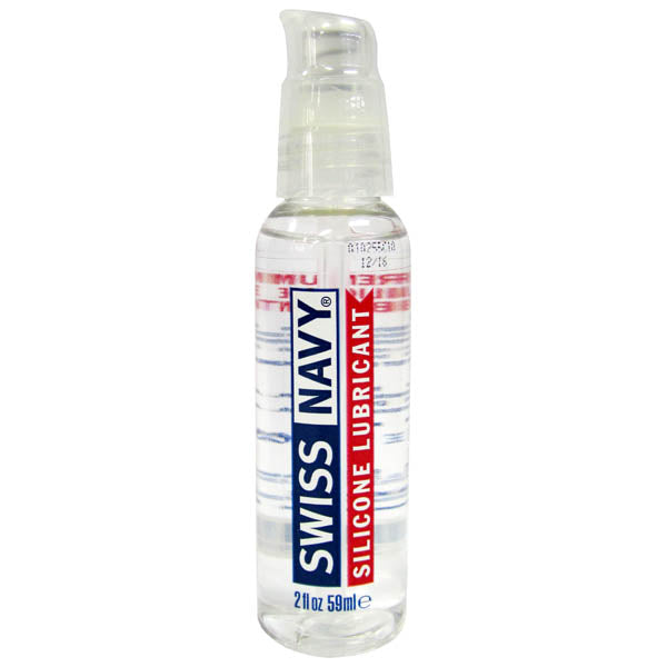 Swiss Navy Silicone - Premium Silicone Lubricant - 59 ml (2 oz) Bottle - Early2bed
