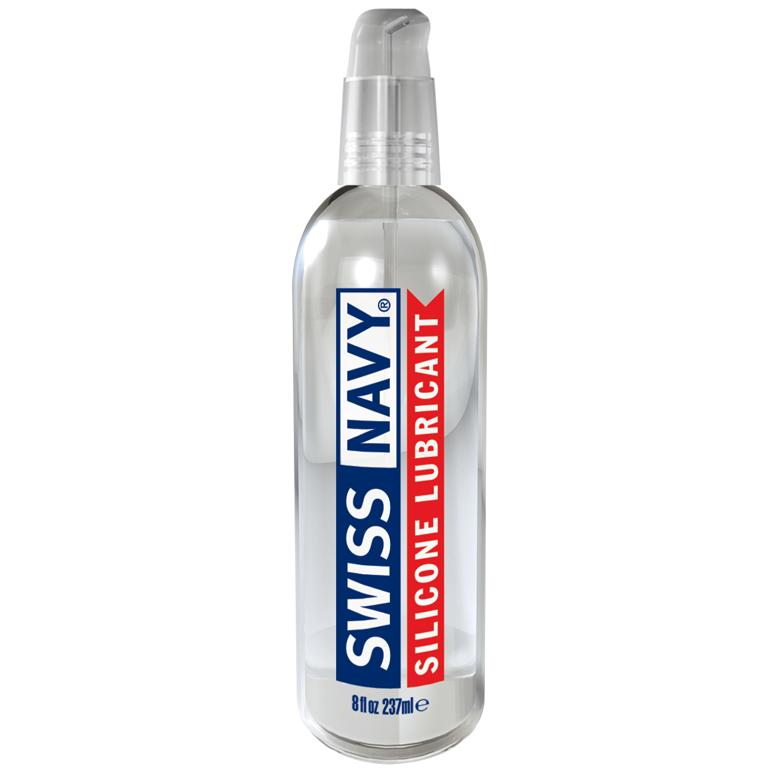 Swiss Navy Silicone - Premium Silicone Lubricant - 237 ml (8 oz) Bottle