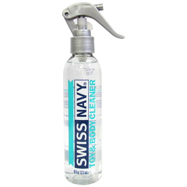 Swiss Navy Toy & Body Cleaner - Toy & Body Cleaner - 177 ml (6 oz) Pump Bottle - Early2bed