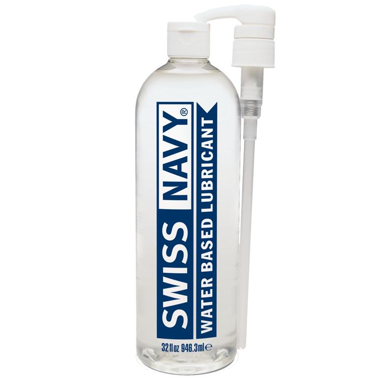 Swiss Navy - Premium Water Based Lubricant - 32 oz Bottle