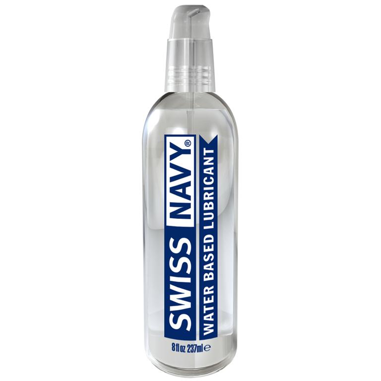 Swiss Navy Water Based - Premium Water Based Lubricant - 237 ml (8 oz_ Bottle