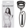 Sex & Mischief Fishnet Collar and Leash-(ss09950)