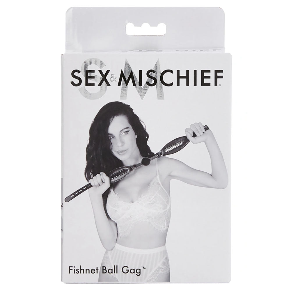 S&M Fishnet Ball Gag - Fetish