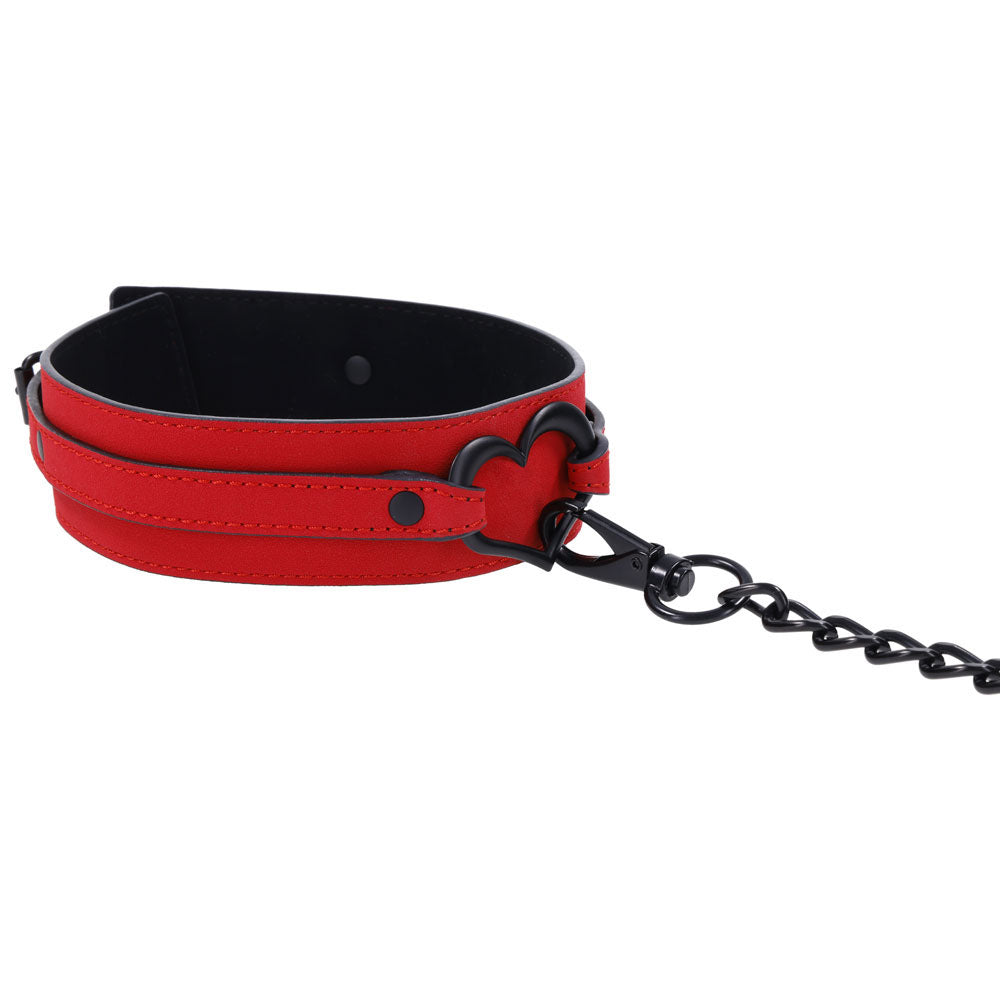S&M Amor Collar and Leash-(ss09954)